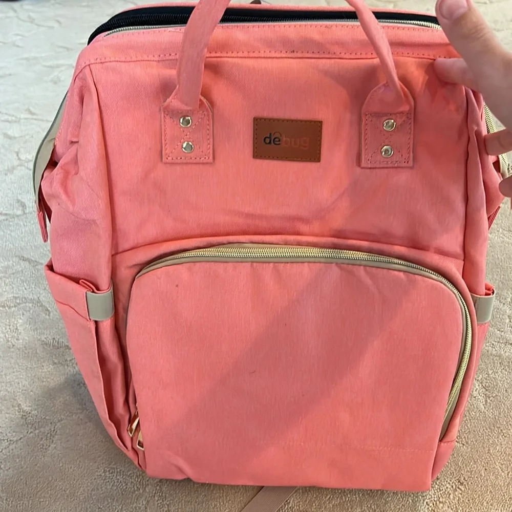 DEBUG BABY BAG WITH CHANGING STATION NWOT